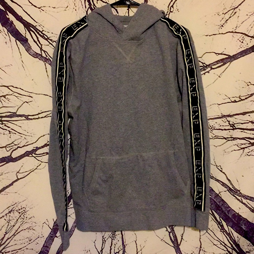 Men’s Gray Express Hoodie